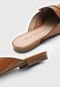 Mocassim Mule Loafer de Couro Caramelo - Marca Jorge Bischoff