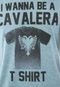 Camiseta Cavalera I Wanna Be Cinza - Marca Cavalera
