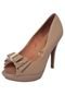 Peep Toe Vizzano Bege - Marca Vizzano