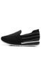 Slipper Comfortflex Bicolor Preto - Marca Comfortflex