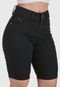 Bermuda Jeans HNO Jeans Hot Pants Comfort Plus Preta - Marca HNO Jeans