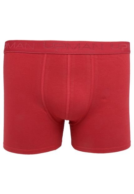 Cueca Upman Boxer Cotton Vermelha - Marca Upman