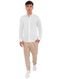 Camisa Calvin Klein Jeans Masculina Regular Plain Grey Logo Branca - Marca Calvin Klein
