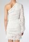 Vestido Renda Talie Nk Romantic Sexy Branco - Marca Talie NK