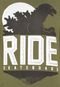 Camiseta Ride Skateboard Fuji Monster Verde - Marca Ride Skateboard