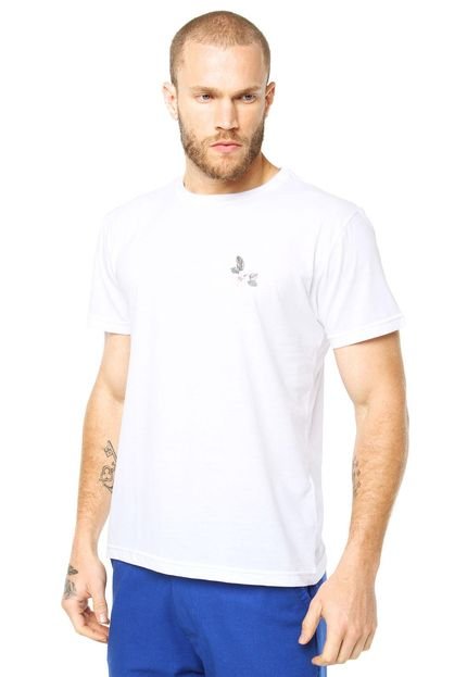 Camiseta Rockstter Hibisco Branca - Marca Rockstter