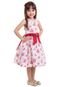 Vestido Infantil Pipoca Doce Floral Vermelho - Marca Pipoca Doce