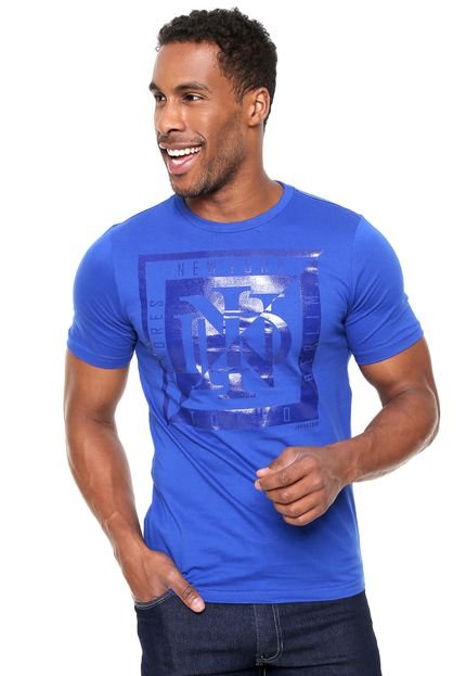 Camiseta Industrie City Square 191 Azul - Marca Industrie