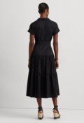 Vestido Lauren Ralph Lauren Midi Marias Preto - Marca Lauren Ralph Lauren