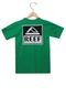 Camiseta Reef Infantil Juv Logo Verde - Marca Reef