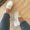Mocassim Feminino Tratorado Katy Off White Damannu Shoes - Marca Damannu Shoes