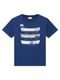Conjunto Infantil Menino Camiseta   Bermuda Milon Azul - Marca Milon