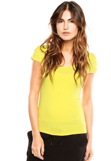 Blusa Tanaris Lisa Amarelo - Marca Tanaris