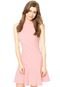 Vestido Colcci Liso Rosa - Marca Colcci