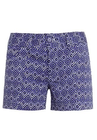 Shorts FiveBlu Geometrric Azul