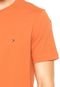 Camiseta Tommy Hilfiger Redonda Laranja - Marca Tommy Hilfiger