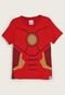 Camiseta Infantil Malwee Kids Iron Man Vermelha - Marca Malwee Kids