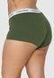 Calcinha Calvin Klein Underwear Boxer Logo Verde - Marca Calvin Klein Underwear