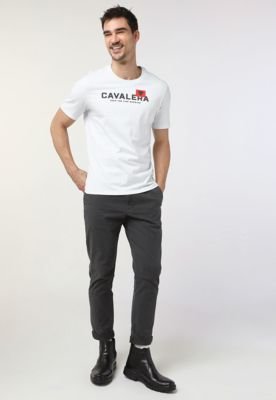 Camiseta Cavalera Geleia Flour Branca - Kanui 