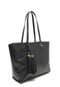 Bolsa Sacola WJ Grande Croco Preta - Marca WJ