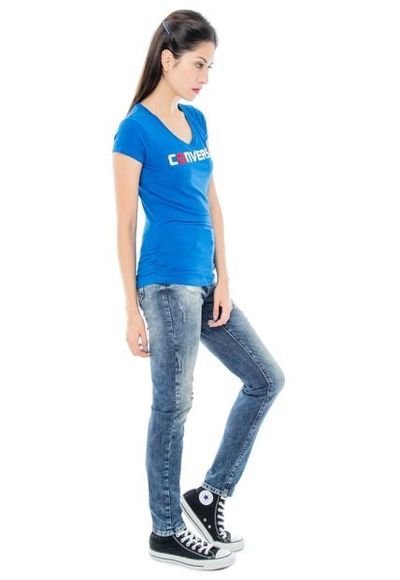 Converse azul rey outlet