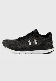 Tenis Running Negro-Gris-Blanco UNDER ARMOUR Charged Impulse