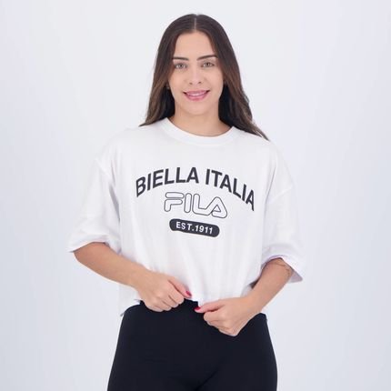 Cropped Fila UC Biella Italia Feminina Branca - Marca Fila