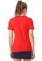 Camiseta Fila Basic Letter Vermelha - Marca Fila