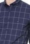 Camisa Tommy Hilfiger Slim Geométrica Azul - Marca Tommy Hilfiger