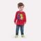 Camiseta Infantil Menino Kyly Estampa de Dinossauros Vermelho - Marca Kyly