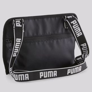 Bolsa Shoulder Bag Puma Core Base Preta e Branca