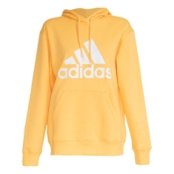 Adidas Moletom Capuz Fleece Regular Essentials Big Logo - Marca adidas