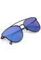 Óculos de Sol Thelure Geométrico Preto/Azul - Marca Thelure
