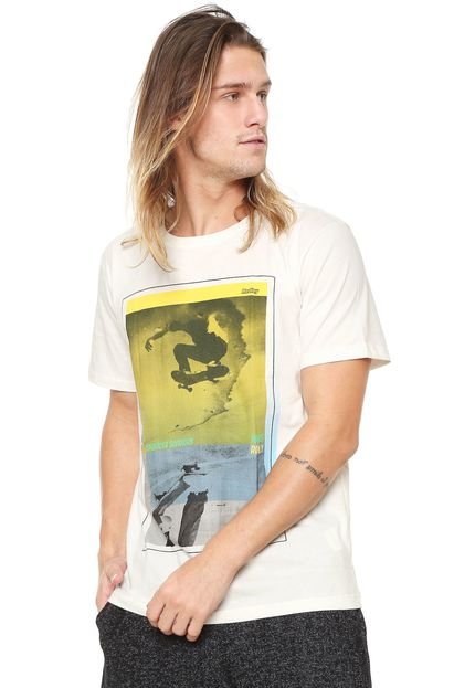 Camiseta Redley Skateshadow Off-white - Marca Redley