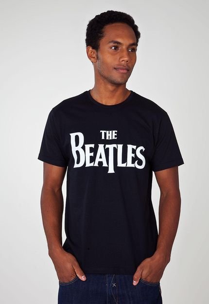 Camiseta BandUP! Band The Beatles Preta - Marca bandUP!