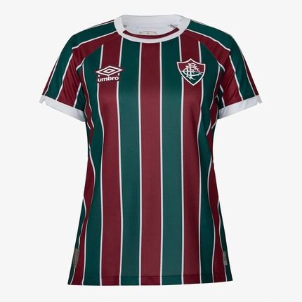 Camisa Umbro Fluminense I 2023 Feminina Tricolor - Marca Umbro