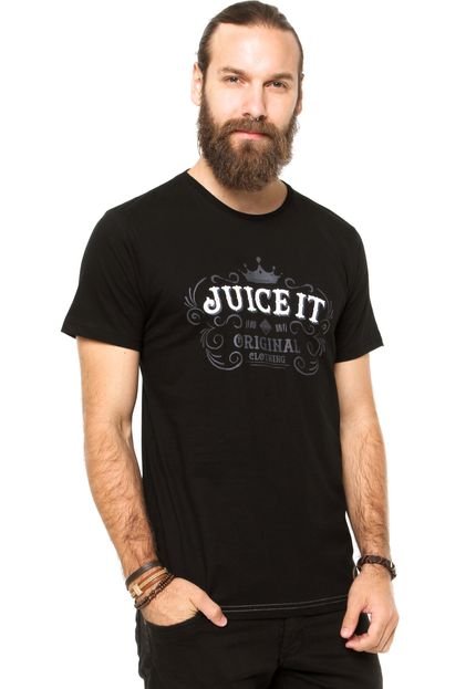 Camiseta Juice It Western Sign Preta - Marca Juice It