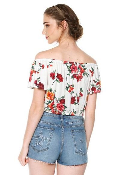 Blusa Blanco Multicolor Ambiance Compra Ahora Dafiti Colombia