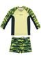 Conjunto Sunga com Camiseta Proteção UV 50 Infantil Praia 08 -8 - Marca Over Fame
