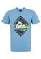 Camiseta Quiksilver Surf Shiver Azul - Marca Quiksilver