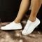 Tênis Feminino Casual de Amarração O Calçado Leve e Versátil que Você Procura Branco - Marca Calce Com Estilo