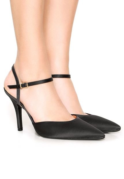 Scarpin Vizzano Dorsay Preto - Marca Vizzano