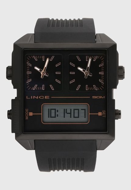 Relógio Lince MAP4587S P1PX Preto - Marca Lince