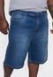 Bermuda Ecko Plus Size Jeans Slim Azul - Marca Ecko