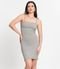 Vestido Curto Ribana canelada Select Cinza - Marca Select