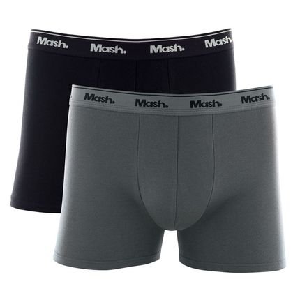 Kit 2 Cueca Mash Boxer Cotton - Marca MASH