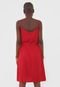 Vestido Hering Curto Liso Vermelho - Marca Hering