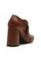 Ankle Boot Crysalis Recorte Caramelo - Marca Crysalis