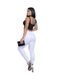 Calça Feminina Jeans Branca- Skinny - Memorize - Marca Memorize Jeans