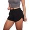 Shorts Curto Feminino Tactel Praia Piscina Academia Corrida Preto - Marca ADRIBEN